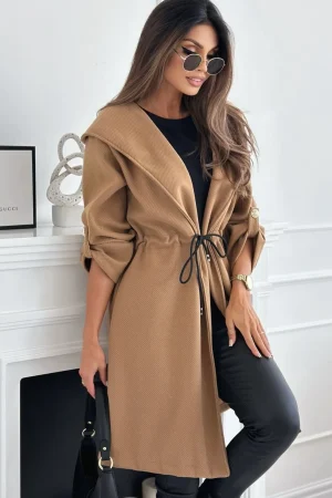 Romilly kabát camel