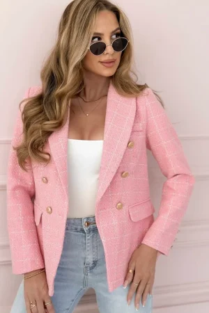 Luxe blézer rózsaszín