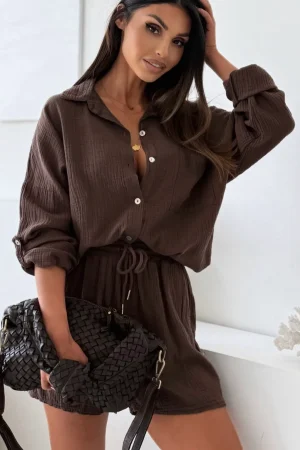 Byrdie szett barna