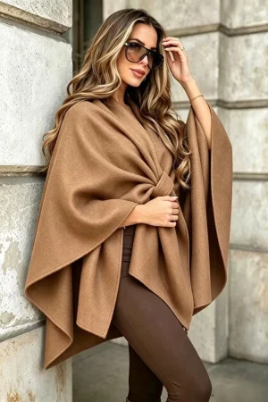 Elariel bolero kabát camel