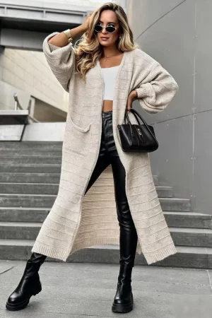 Rosavelle kardigán bézs